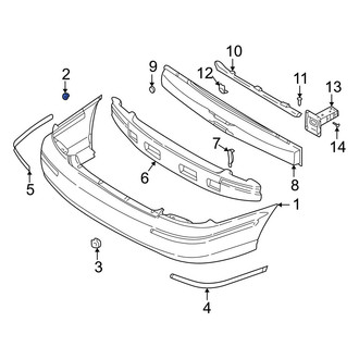 Hyundai OE - Liftgate Nut
