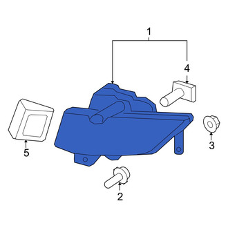 Hyundai OE - Front Left Fog Light