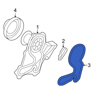 Hyundai OE - Left Engine Water Pump Gasket
