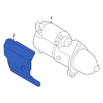 Hyundai OE - Starter Heat Shield