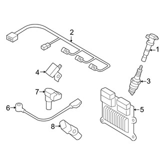 Hyundai OE - Electrical - Ignition System (GLS / Limited / SE 3.3L)