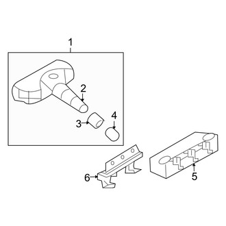 Hyundai OE - Tire Pressure Monitoring System (TPMS) Sensor