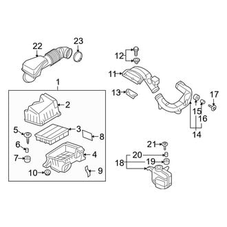 Hyundai OE - Engine / Transaxle - Air Intake (2.4L)