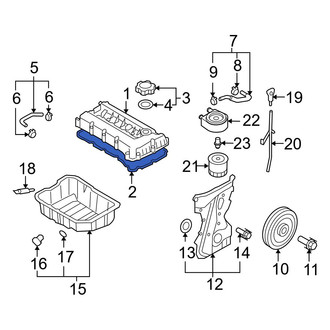 Hyundai OE - Engine Valve Cover Gasket