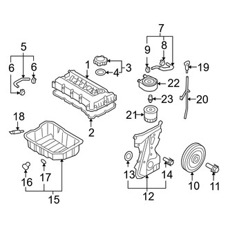 Hyundai OE - Engine / Transaxle - Engine Parts (2.4L)