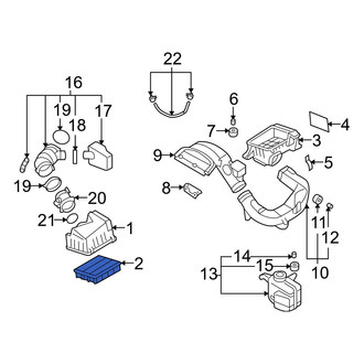 Hyundai OE - Engine Air Filter