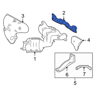Hyundai OE - Exhaust Manifold Gasket