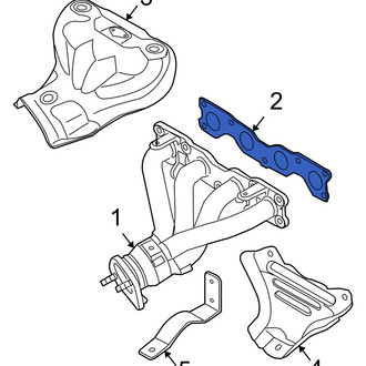 Hyundai OE - Exhaust Manifold Gasket