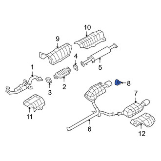 Hyundai OE - Exhaust System Hanger