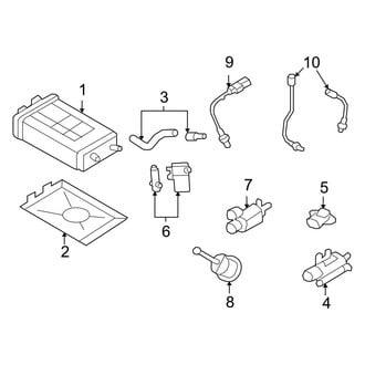 Hyundai OE - Emission System - Emission Components (GLS / Limited / SE 3.3L)