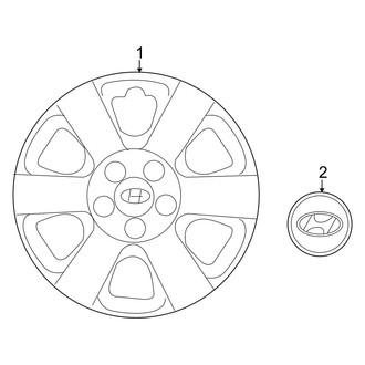 Hyundai OE - Wheels - Covers & Trim
