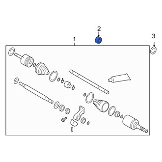 Hyundai OE - Front CV Joint Nut