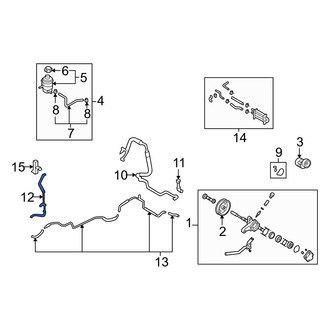 Hyundai OE - Power Steering Return Hose