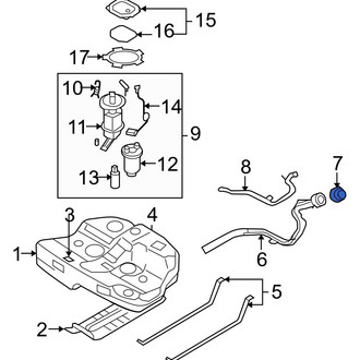Hyundai OE - Fuel Tank Cap