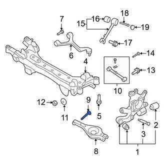 Hyundai OE - Lateral Arm Bolt