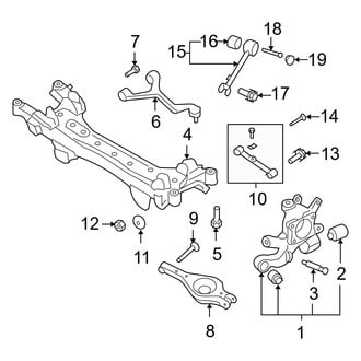 Hyundai OE - Rear Suspension - Suspension Components