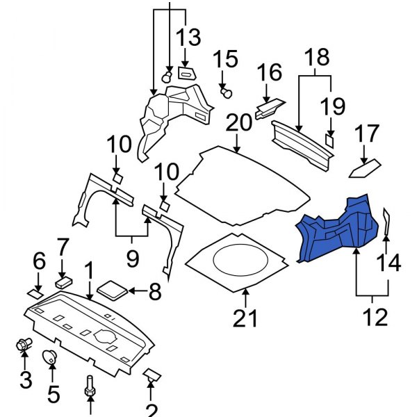 Trunk Trim Panel