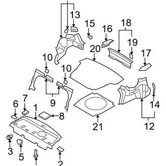 Hyundai OE - Rear Body & Floor - Interior Trim