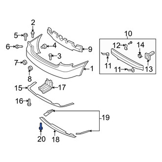 Hyundai OE - Engine Coolant Filler Neck Bolt