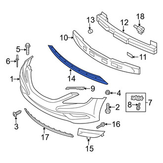 Hyundai OE - Front Lower Grille