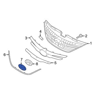 Hyundai OE - Front Grille Emblem