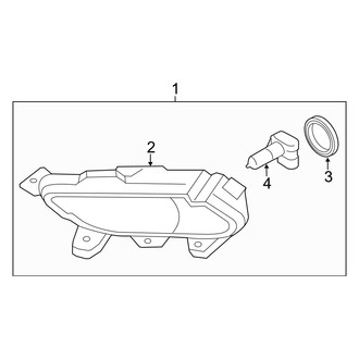 Hyundai OE - Front Left Fog Light