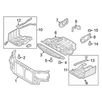 Hyundai OE - Radiator Support (Gas)