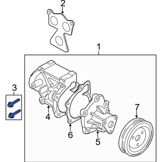 Hyundai OE - Engine Water Pump Bolt