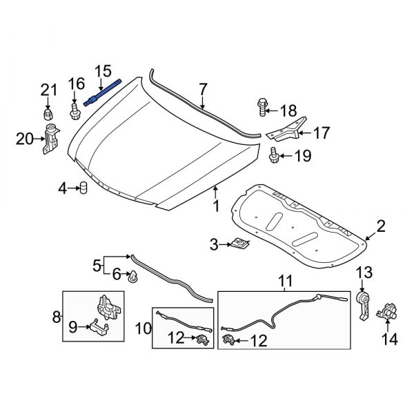 Hood Lift Support