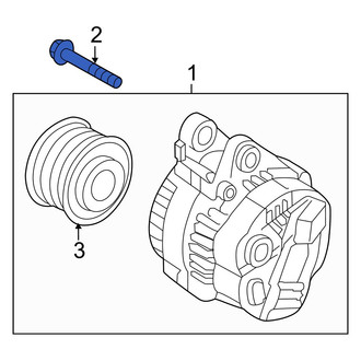 Hyundai OE - Alternator Bolt
