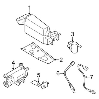 Hyundai OE - Emission System - Emission Components (GLS / Limited / SE 2.4L)