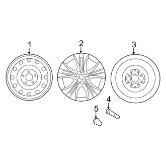 Hyundai OE - Wheels (2.0T / 2.0T Limited / GL / GLS / Limited / SE)
