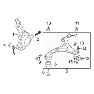 Hyundai OE - Steering Knuckle Bolt