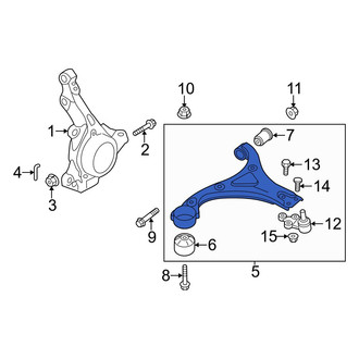 Hyundai OE - Front Left Suspension Control Arm