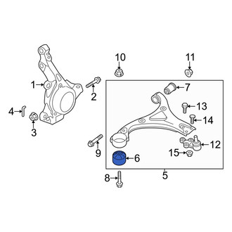 Hyundai OE - Rear Upper Rearward Suspension Control Arm Bushing