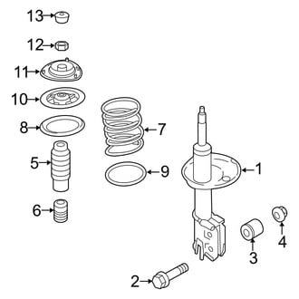Hyundai OE - Front Suspension - Struts & Components (Gas)