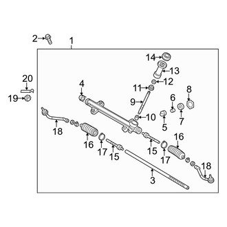 Hyundai OE - Steering Gear & Linkage
