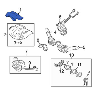 Hyundai OE - Upper Steering Column Cover