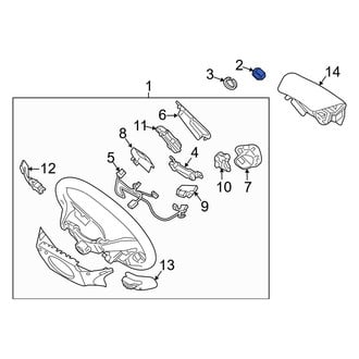 Hyundai OE - Steering Wheel Nut
