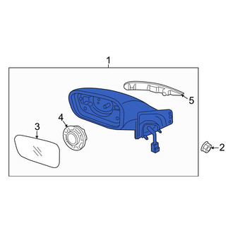 Hyundai OE - Front Right Door Mirror