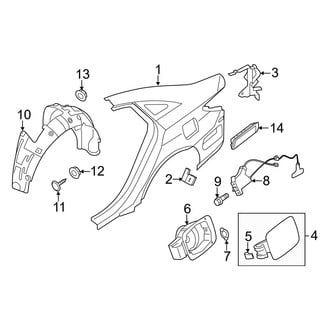 Hyundai OE - Quarter Panel & Components (Gas)