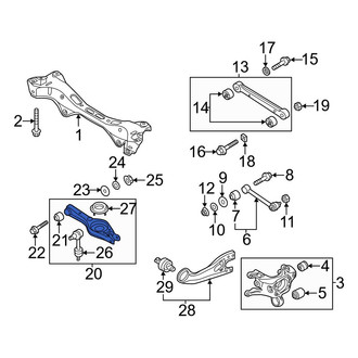 Hyundai OE - Front Left Suspension Control Arm