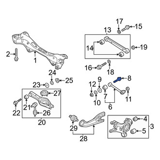 Hyundai OE - Lateral Arm Bolt