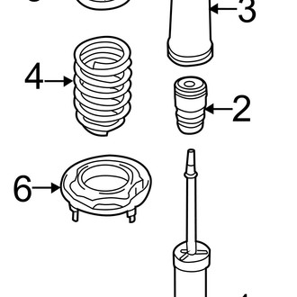 Hyundai OE - Rear Suspension - Shocks & Components (Gas)