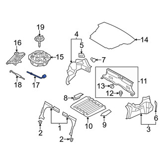 Hyundai OE - Wheel Lug Wrench