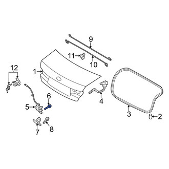 Hyundai OE - Body C-Pillar Trim Panel Bolt