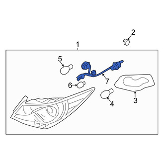 Hyundai OE - Tail Light Socket