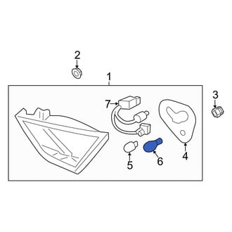 Hyundai OE - Front Side Marker Light Bulb
