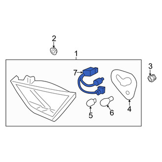 Hyundai OE - Back Up Light Socket