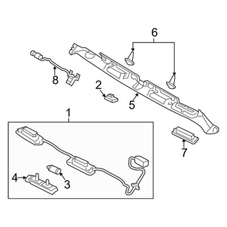 Hyundai OE - Rear Lamps - License Lamps (Gas)
